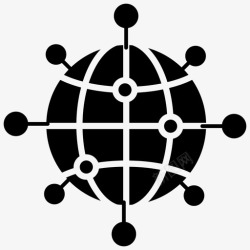 全球网全球网络全球链全球通信高清图片