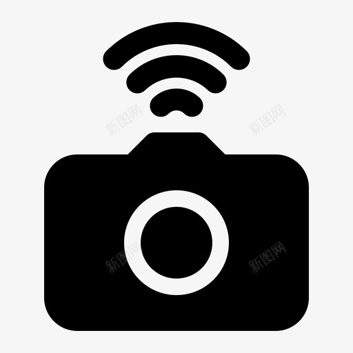 照相机摄影wifisvg_新图网 https://ixintu.com 照相机 摄影 无线 智能家居