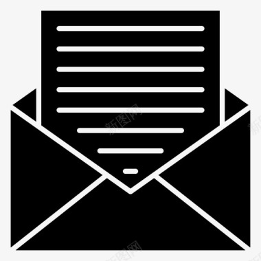 通信联系电子邮件图标