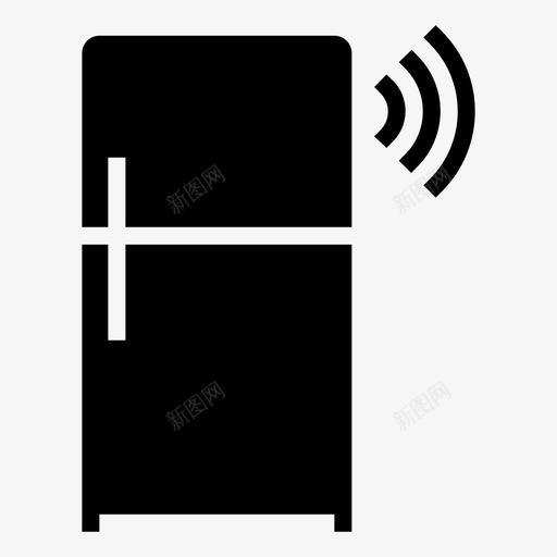 智能冰箱物联网科技svg_新图网 https://ixintu.com 联网 智能 冰箱 科技