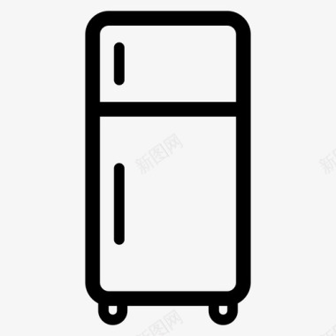 冰箱冷柜冰柜图标
