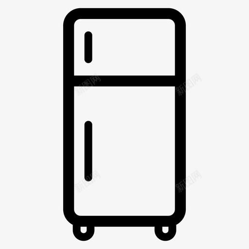 冰箱冷柜冰柜svg_新图网 https://ixintu.com 冰箱 冷柜 冰柜 厨房 家用电器