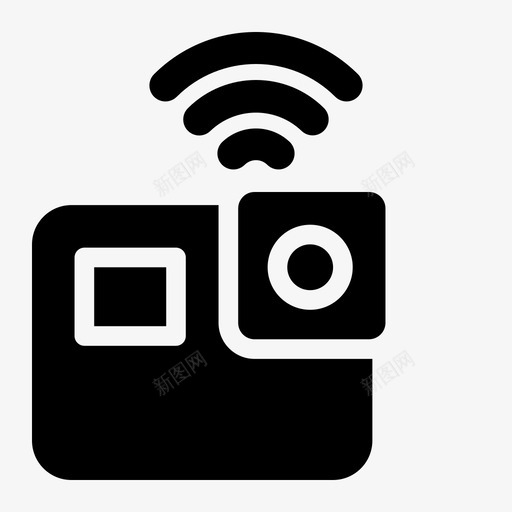 gopro照相机摄影svg_新图网 https://ixintu.com 照相机 摄影 无线 智能家居