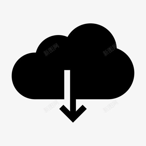 云下载备份数据svg_新图网 https://ixintu.com 下载 备份 数据 存储 用户界面 实体