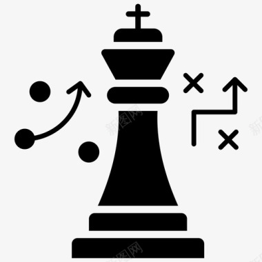 战术国际象棋国际象棋游戏图标