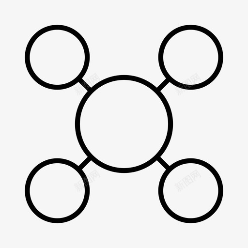 思维导图图表呈现svg_新图网 https://ixintu.com 思维 导图 图表 呈现 报告 统计