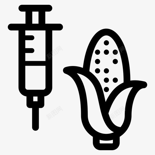 转基因玉米食品实验室svg_新图网 https://ixintu.com 转基因 玉米 食品 实验室 改良 农业