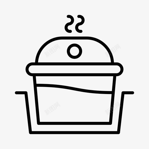 电器烹饪家用svg_新图网 https://ixintu.com 电器 烹饪 家用 厨房 炖锅
