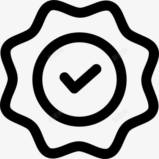 质量标志保证svg_新图网 https://ixintu.com 质量 标志 保证 奖章 印章