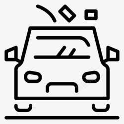 汽车事故的危险汽车危险道路高清图片