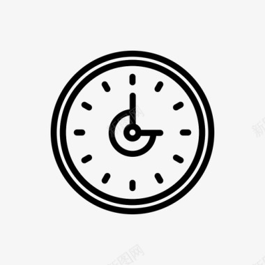 时间管理时钟倒计时图标