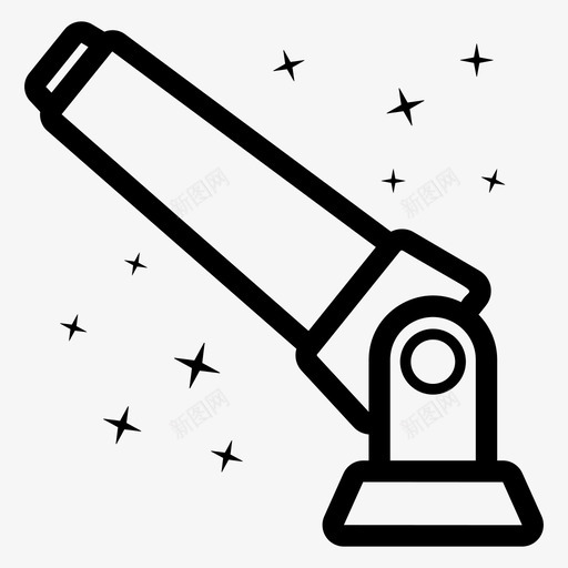 望远镜光学镜头研究设备svg_新图网 https://ixintu.com 望远镜 光学 镜头 研究 设备 间谍 玻璃 视图 空间 线图 图标