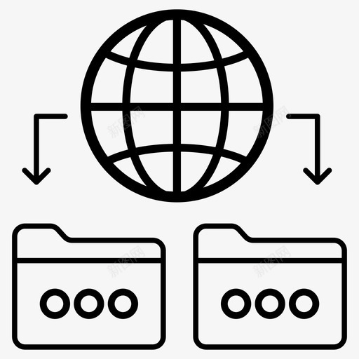 全球数据数据分发数据共享svg_新图网 https://ixintu.com 数据 全球 数据传输 分发 共享 联网 托管 线路 采集