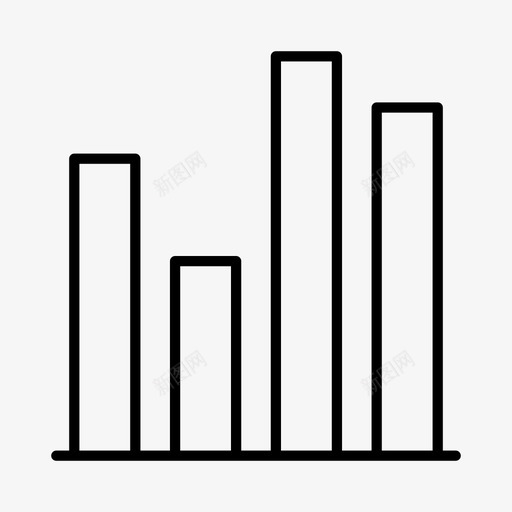 柱状图图表信息图svg_新图网 https://ixintu.com 柱状 图表 信息 图报 报表 统计