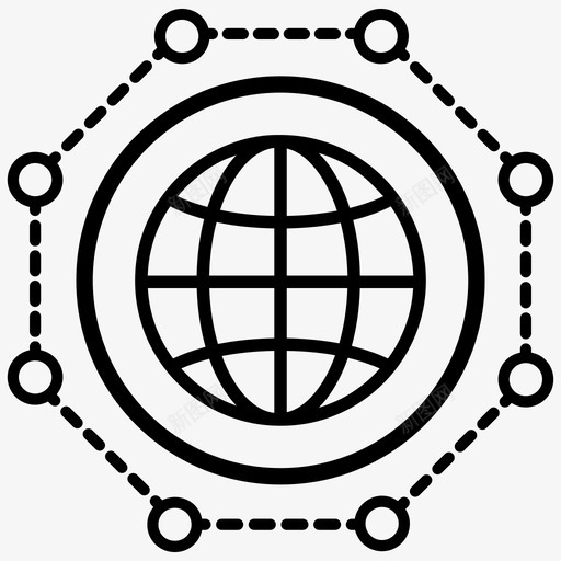 全球网络通信网络全球网格svg_新图网 https://ixintu.com 网络 全球 全球网 通信网络 网格 节点 基于 技术 金融 科技 区块