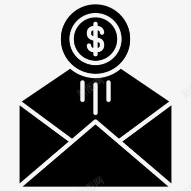信封电子邮件财务图标