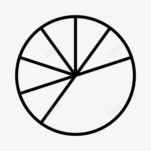 饼图图表展示svg_新图网 https://ixintu.com 饼图 图表 展示 报告 统计