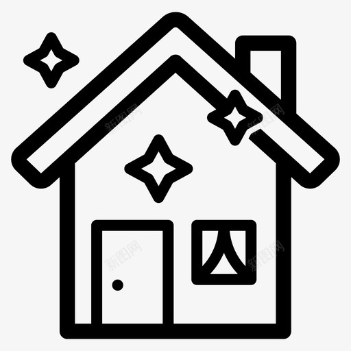 房屋清洁客房管理新的svg_新图网 https://ixintu.com 房屋 清洁 客房 管理 新的