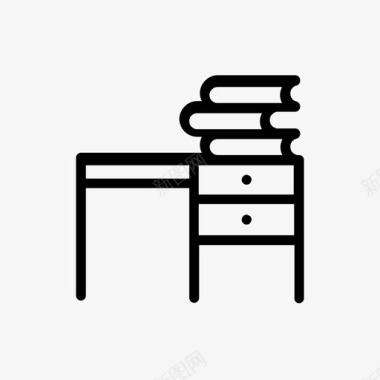 学校大纲表图标