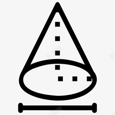 圆锥几何学知识图标