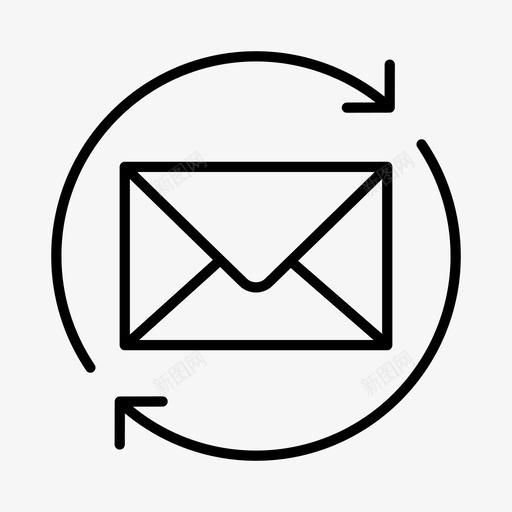 邮寄信件邮件svg_新图网 https://ixintu.com 邮寄 信件 邮件 邮局 邮资 退货