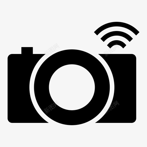 智能相机物联网科技svg_新图网 https://ixintu.com 联网 智能 相机 科技