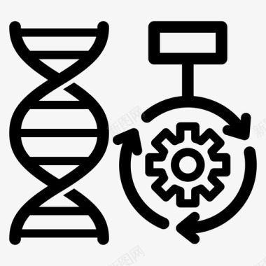 遗传算法代码dna图标