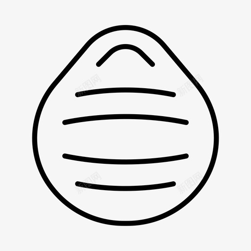 面罩流行病健康svg_新图网 https://ixintu.com 面罩 流行病 健康保健 病毒