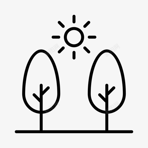 公园生态系统自然svg_新图网 https://ixintu.com 公园 生态系统 自然 户外 太阳能 树木