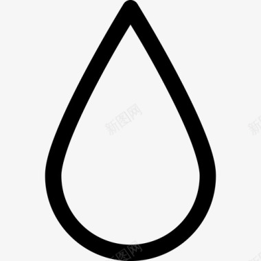 水水滴液态水图标