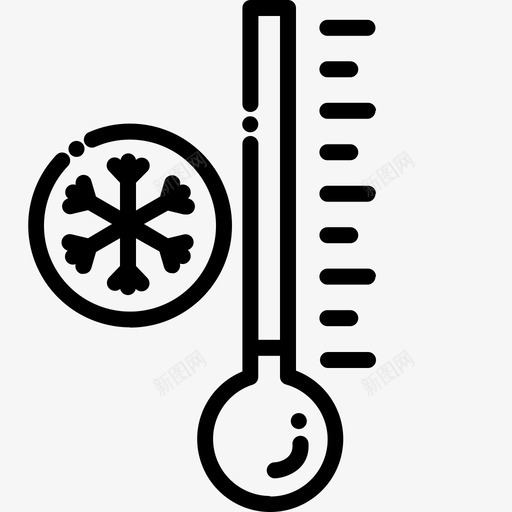 寒冷圣诞节下雪svg_新图网 https://ixintu.com 寒冷 圣诞节 下雪 温度 圣诞