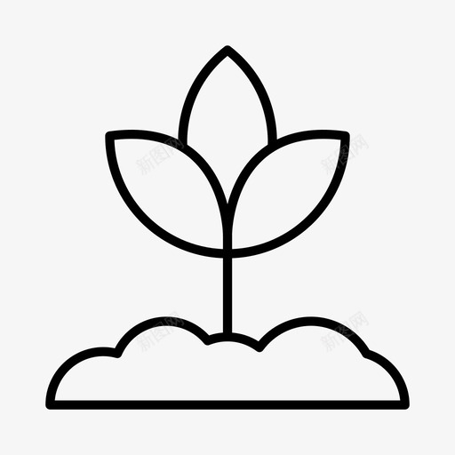 植物装饰花园svg_新图网 https://ixintu.com 植物 装饰 花园 叶子