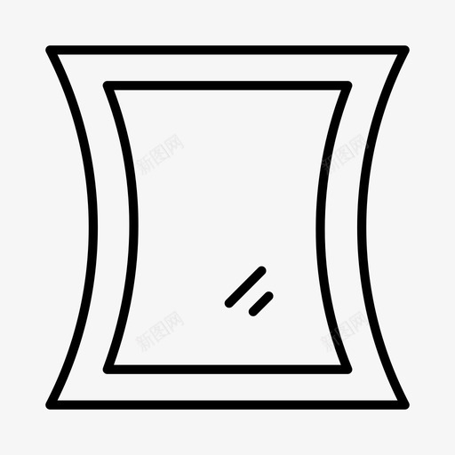 镜子装饰玻璃svg_新图网 https://ixintu.com 镜子 装饰 玻璃 造型 窗户