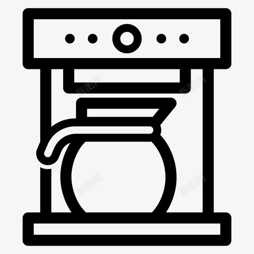 咖啡机碗除湿器svg_新图网 https://ixintu.com 咖啡机 除湿 机器 家用电器