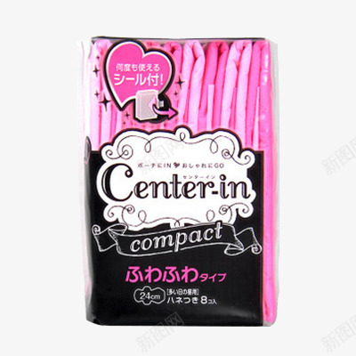 尤妮佳CENTERIN棉柔日用护翼卫生巾png_新图网 https://ixintu.com 尤妮 佳棉 日用 护翼 卫生巾