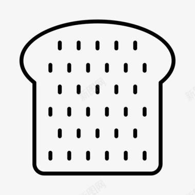 面包料理食物图标