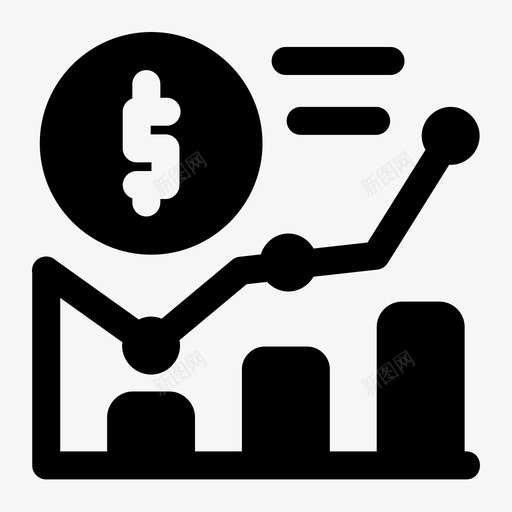 统计条形图商业svg_新图网 https://ixintu.com 金融 技术 统计 条形图 商业 货币