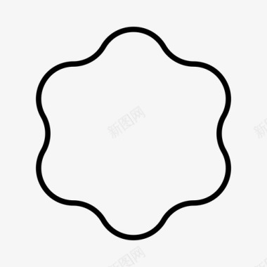 圆星几何学数学图标
