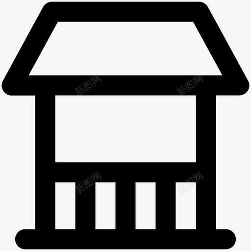 露台壁龛建筑svg_新图网 https://ixintu.com 花园 露台 壁龛 建筑