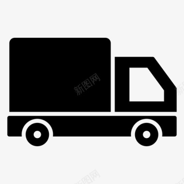 货车送货服务送货卡车图标