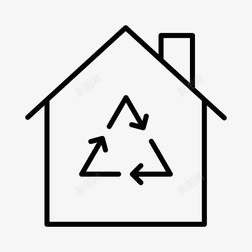 家庭回收回收可持续性svg_新图网 https://ixintu.com 回收 家庭 可持续性 浪费