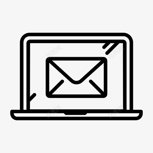 新邮件信封商业营销svg_新图网 https://ixintu.com 新邮件 邮件 信封 商业 营销