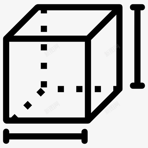 立方体公式几何svg_新图网 https://ixintu.com 立方体 公式 几何 数学 数学科 科学