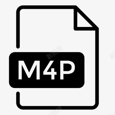 m4p文档文件图标