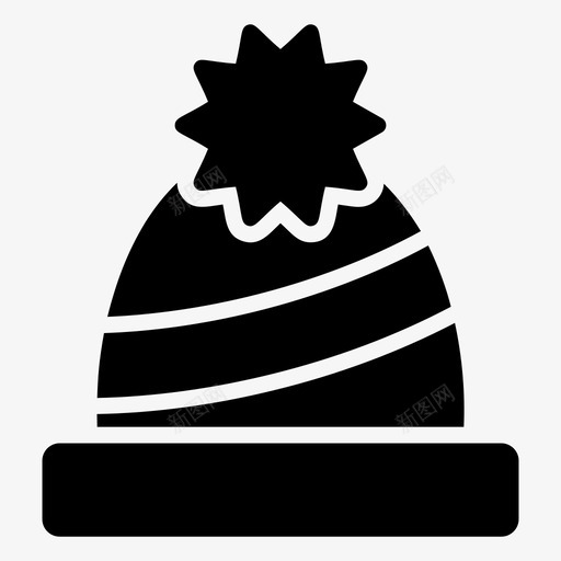 毛线帽帽子头巾svg_新图网 https://ixintu.com 毛线 图标 矢量图 矢量 标志 生态 天和 秋天 天气 布天气 冬季