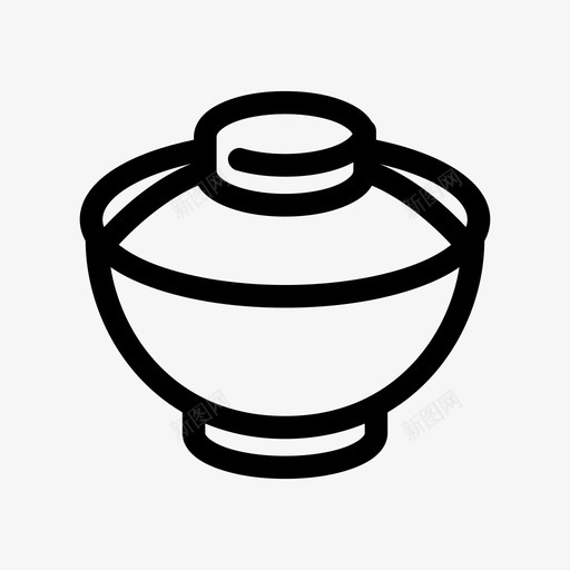 日本寿司食品盖碗svg_新图网 https://ixintu.com 日本 寿司 食品 盖碗 品味 噌汤 随机 培养基