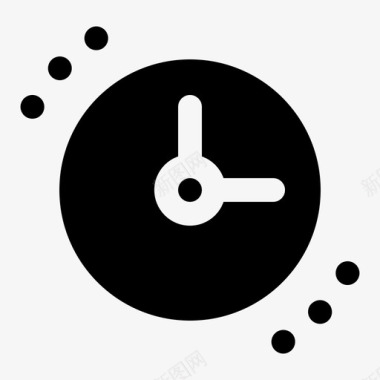 时间管理时钟时间表图标