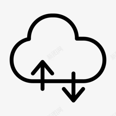 云下载上传数据库服务器图标