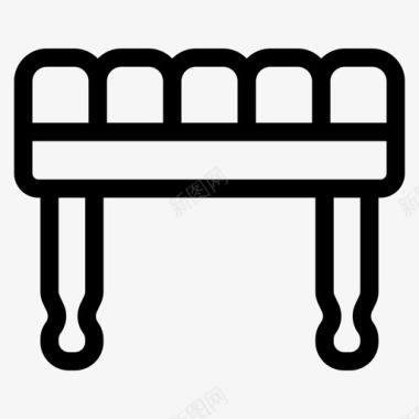 采购产品钢琴长凳钢琴长凳家具图标