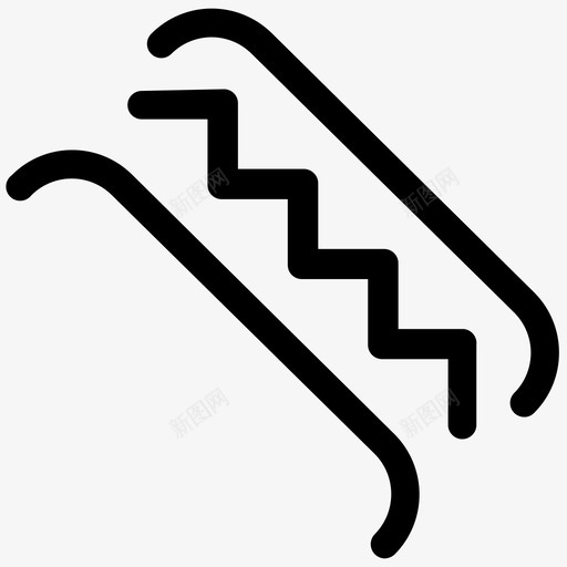 自动扶梯楼层移动楼梯svg_新图网 https://ixintu.com 楼梯 自动扶梯 楼层 移动
